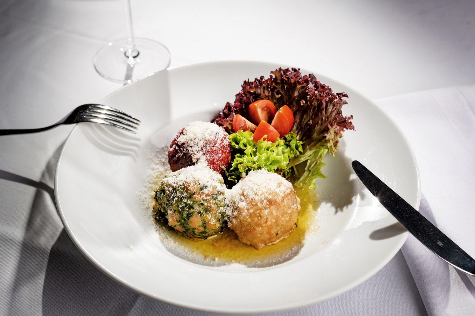 Gericht im Restaurant Franz